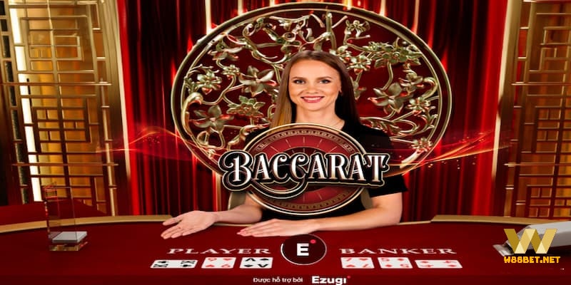 Sảnh casino trực tuyến W88 với trò chơi Baccarat cực đỉnh 