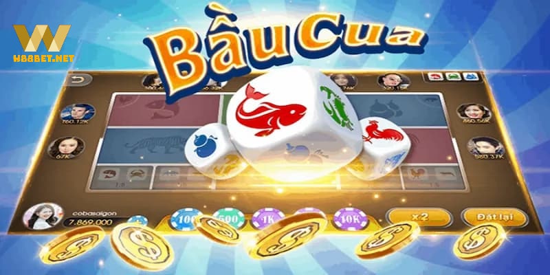 Nguyên tắc chơi game Bầu Cua W88 đơn giản  