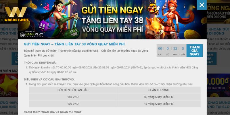 Người chơi slots được tham gia khuyến mãi hấp dẫn